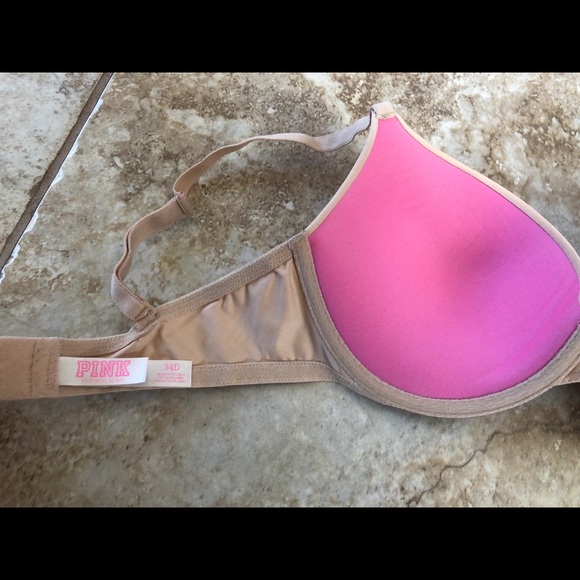 PINK nude wear everywhere push-up bra - Picture 2 of 2